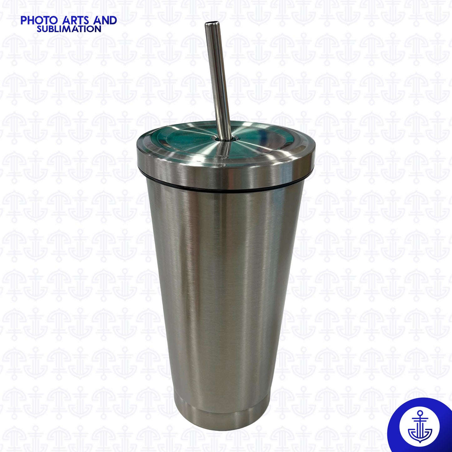 Vaso Malteada Metálico Pequeño