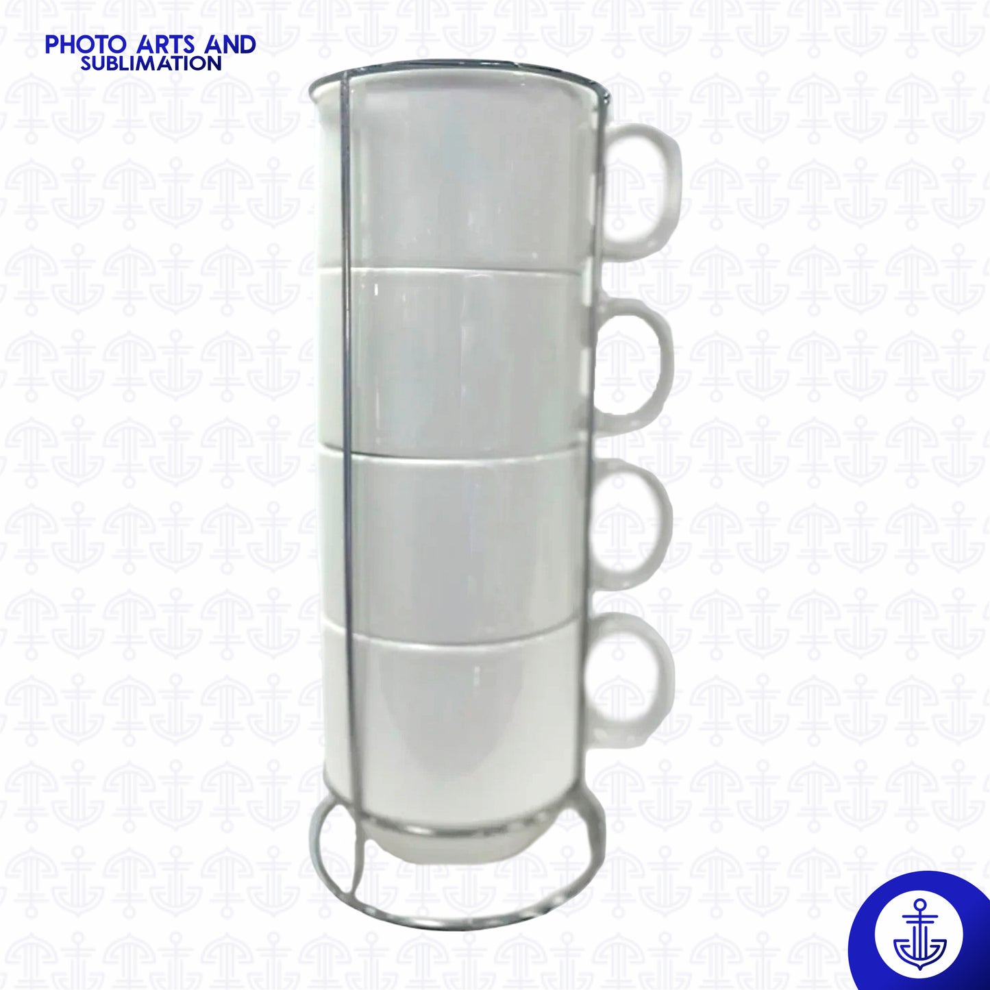 Mini Mug Apilable x4 con Caja