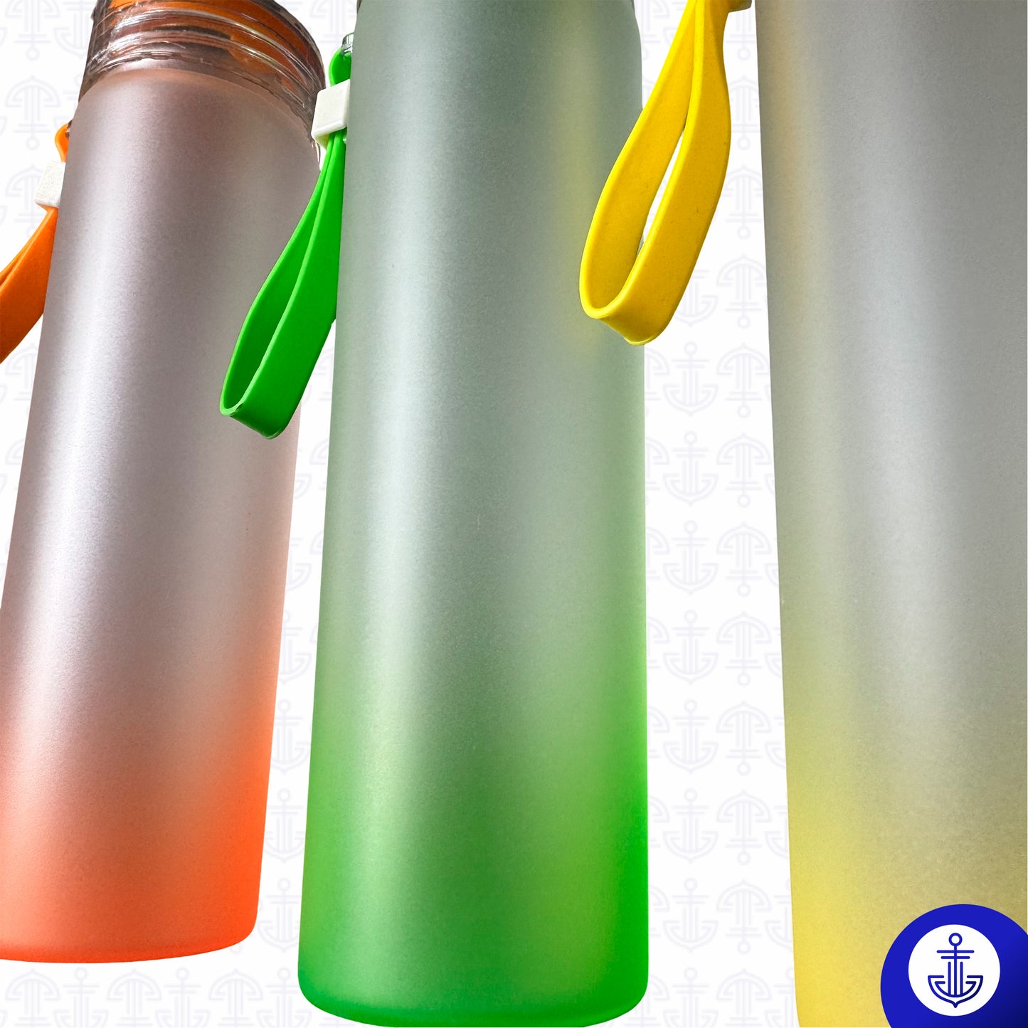 Caramañola de Vidrio Bicolor 400 ml –
