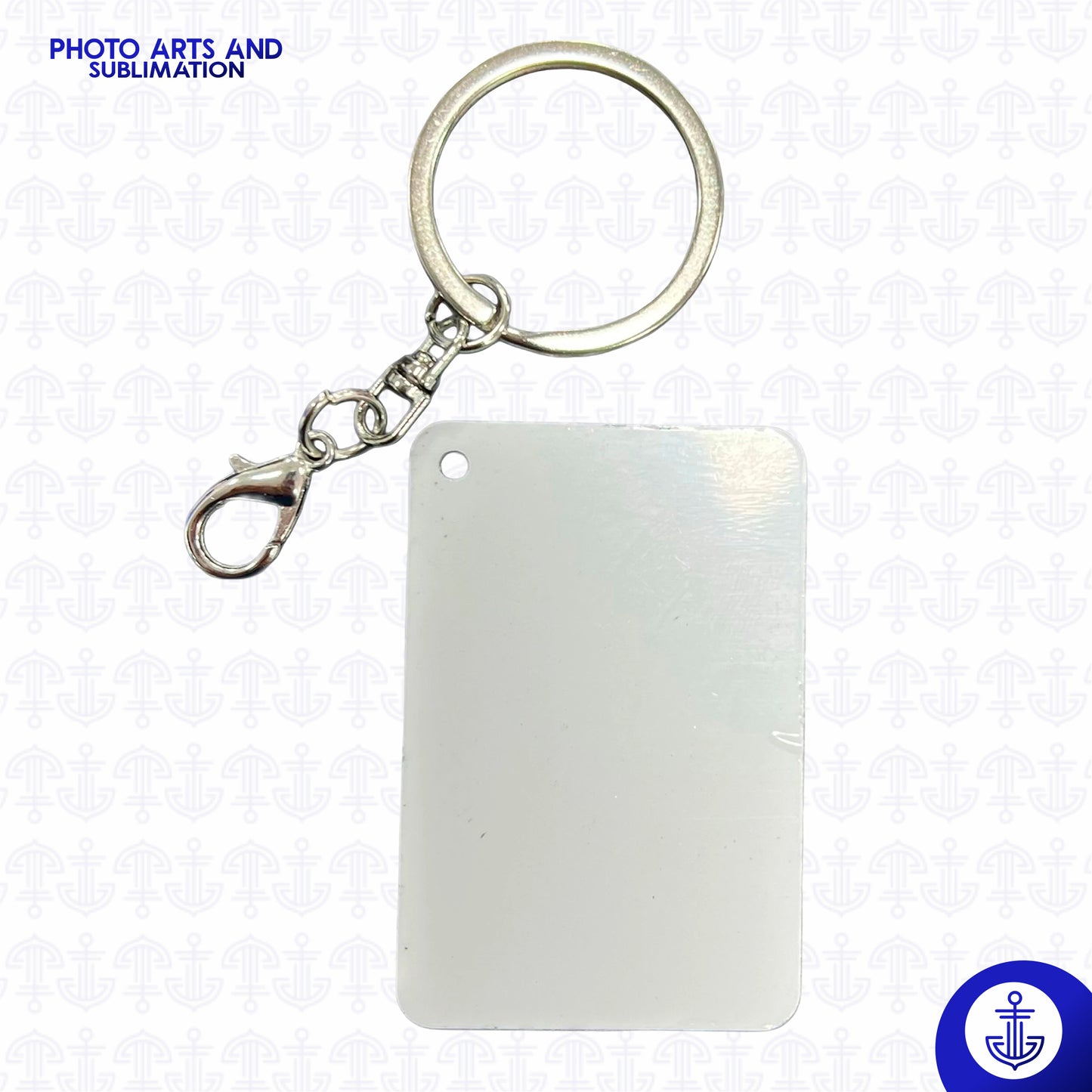Llavero en Aluminio Sublimable Doble Cara