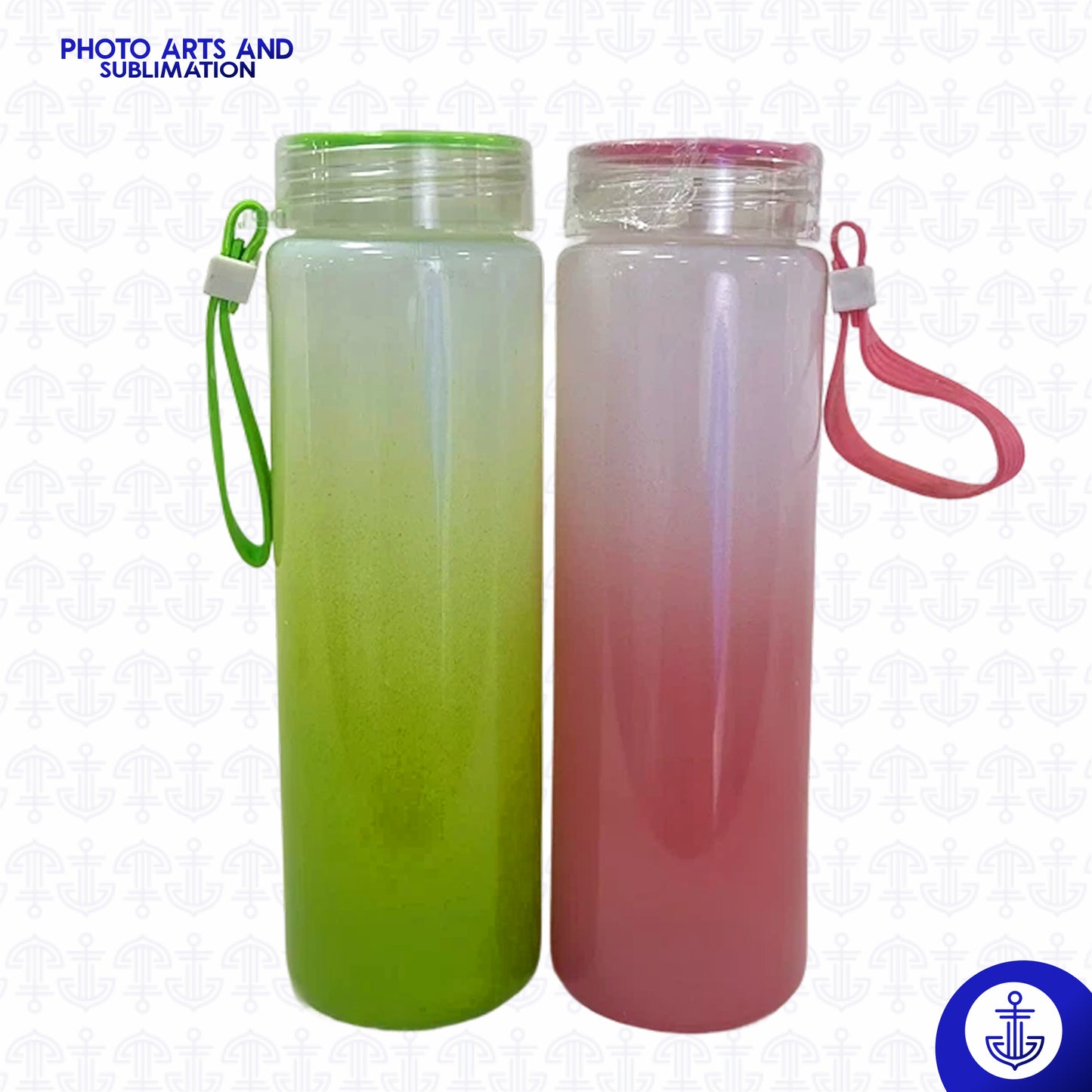 Caramañola de Vidrio Bicolor 400 ml –