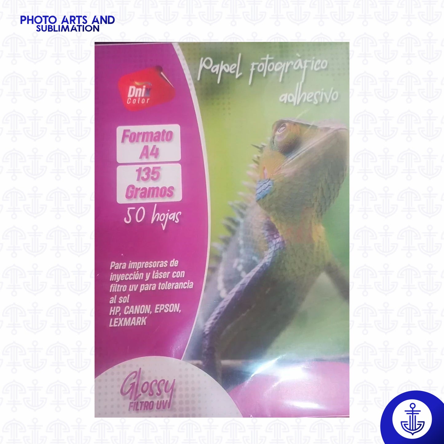 Papel Fotográfico Adhesivo 135g