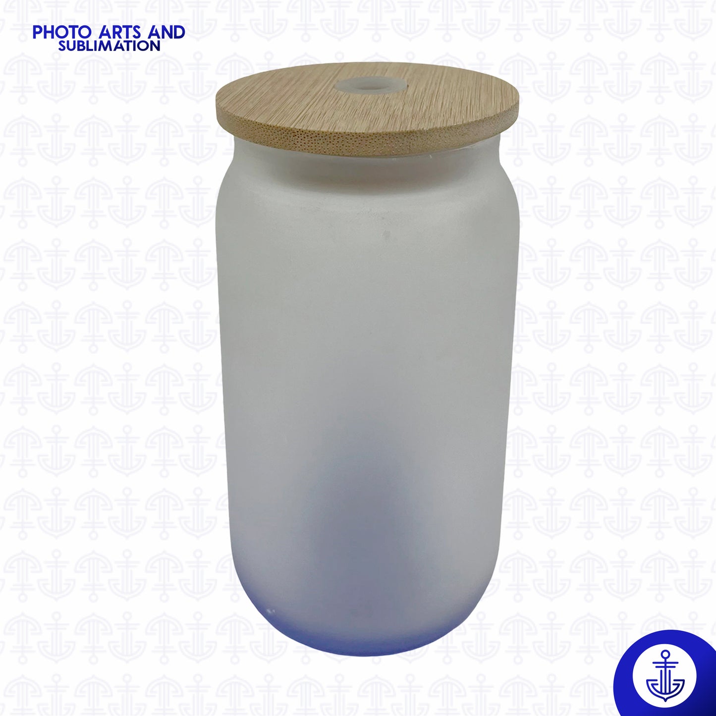 Vaso 9 oz Fondo Color con Tapa de Bambú