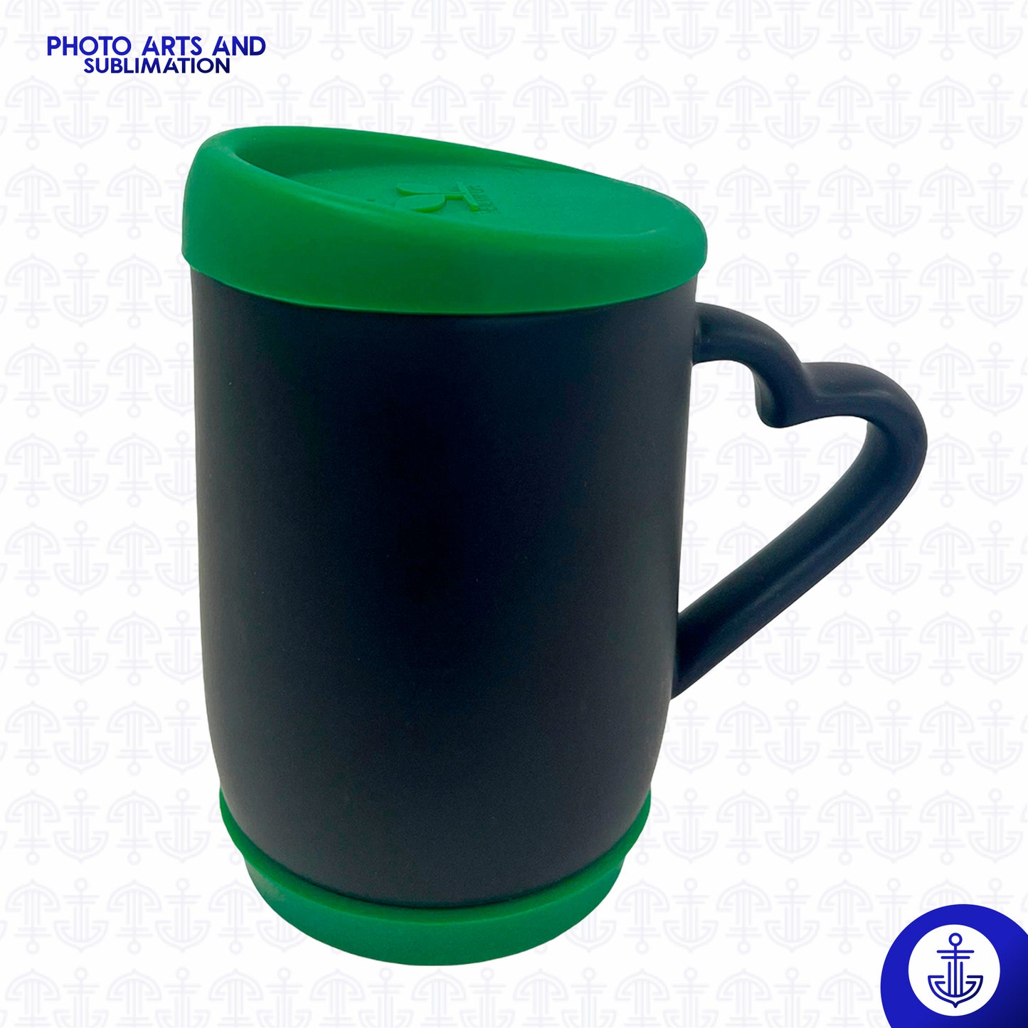 Mug Mágico con Oreja de Corazón + Tapa y Base de Silicona