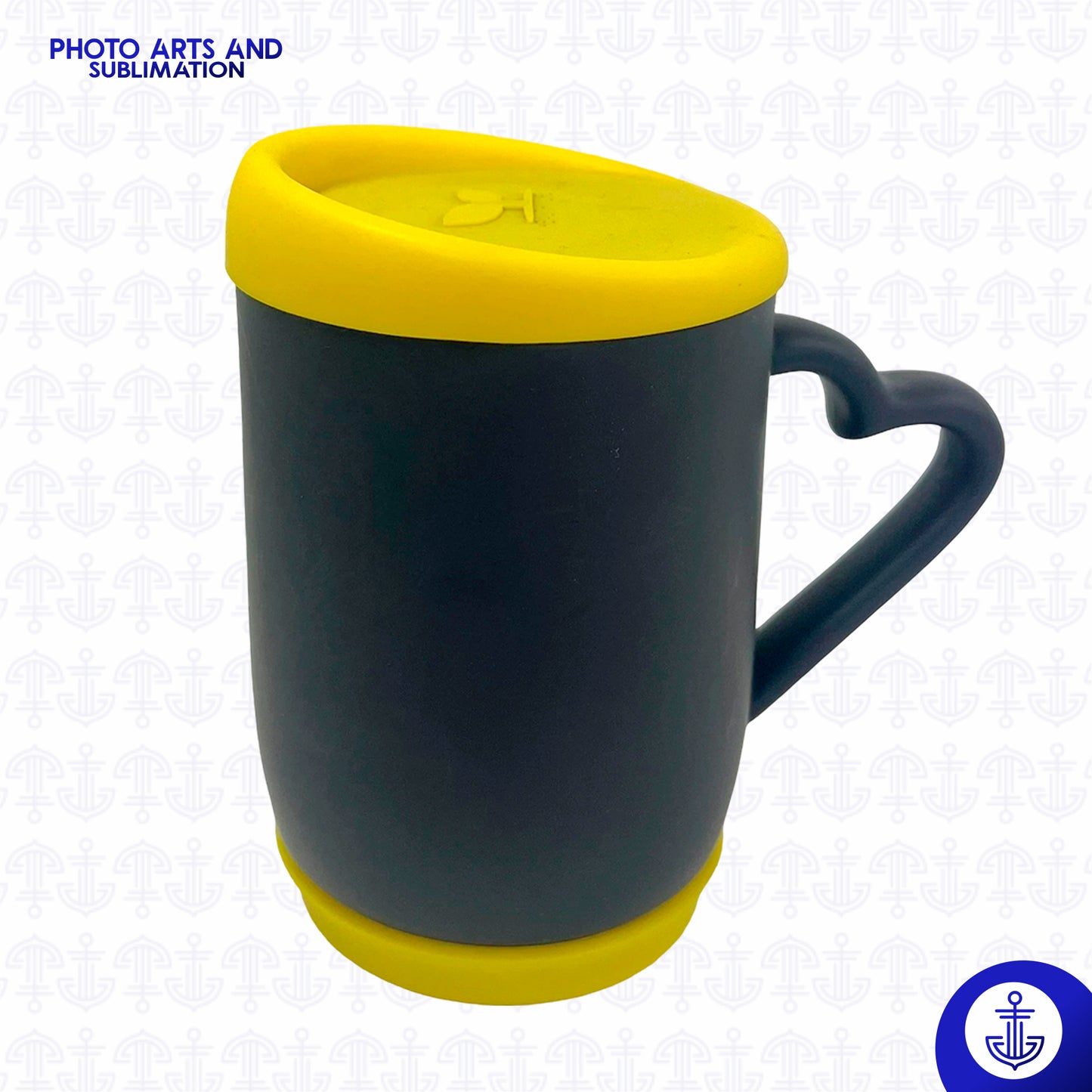 Mug Mágico con Oreja de Corazón + Tapa y Base de Silicona