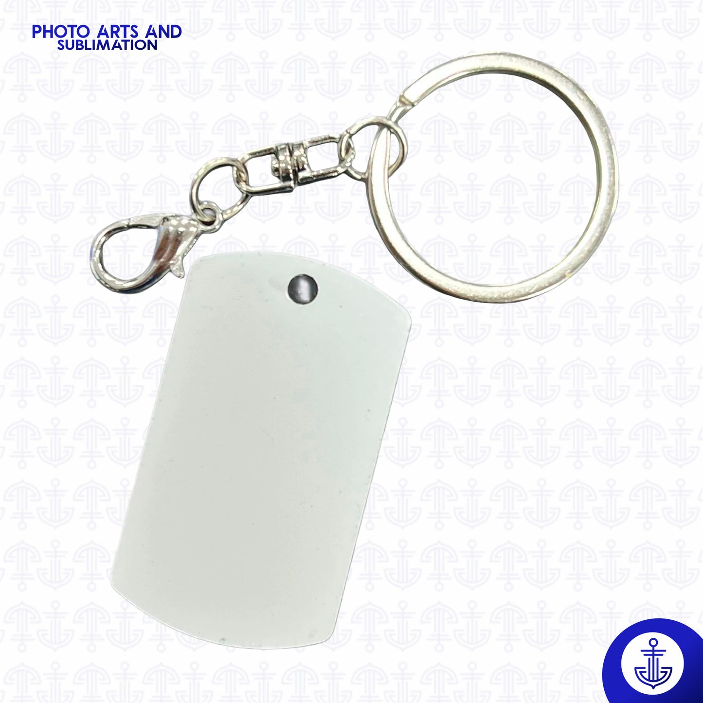 Llavero en Aluminio Sublimable Doble Cara
