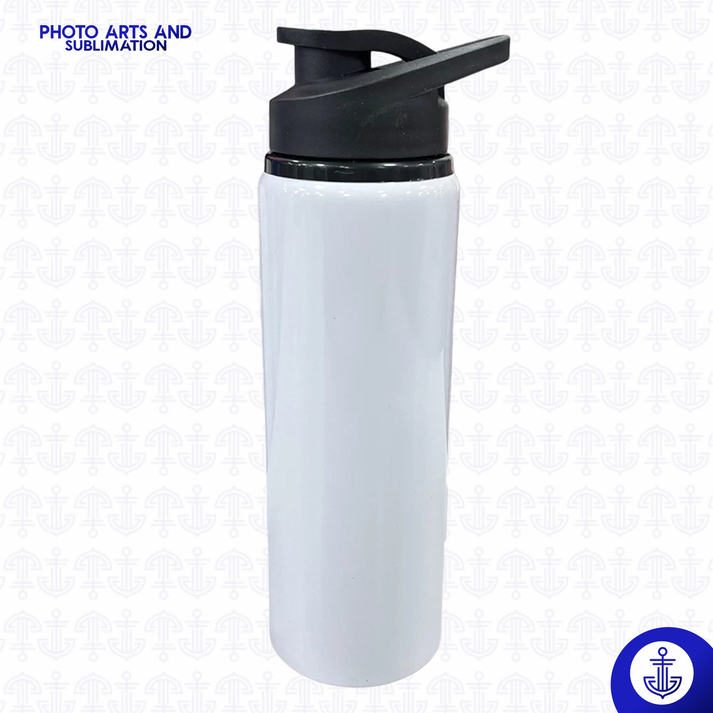 Caramañola Blanca Sublimable 700ml con Tapa Mate