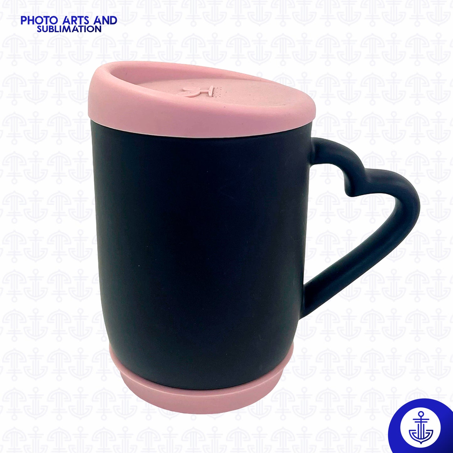 Mug Mágico con Oreja de Corazón + Tapa y Base de Silicona