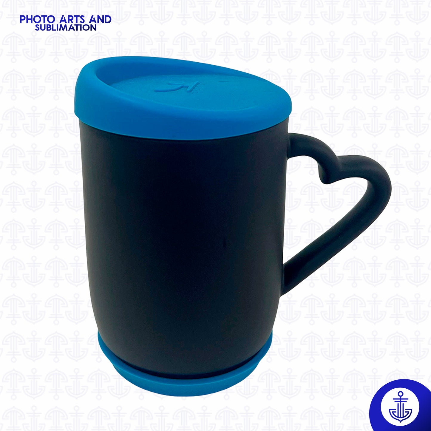 Mug Mágico con Oreja de Corazón + Tapa y Base de Silicona