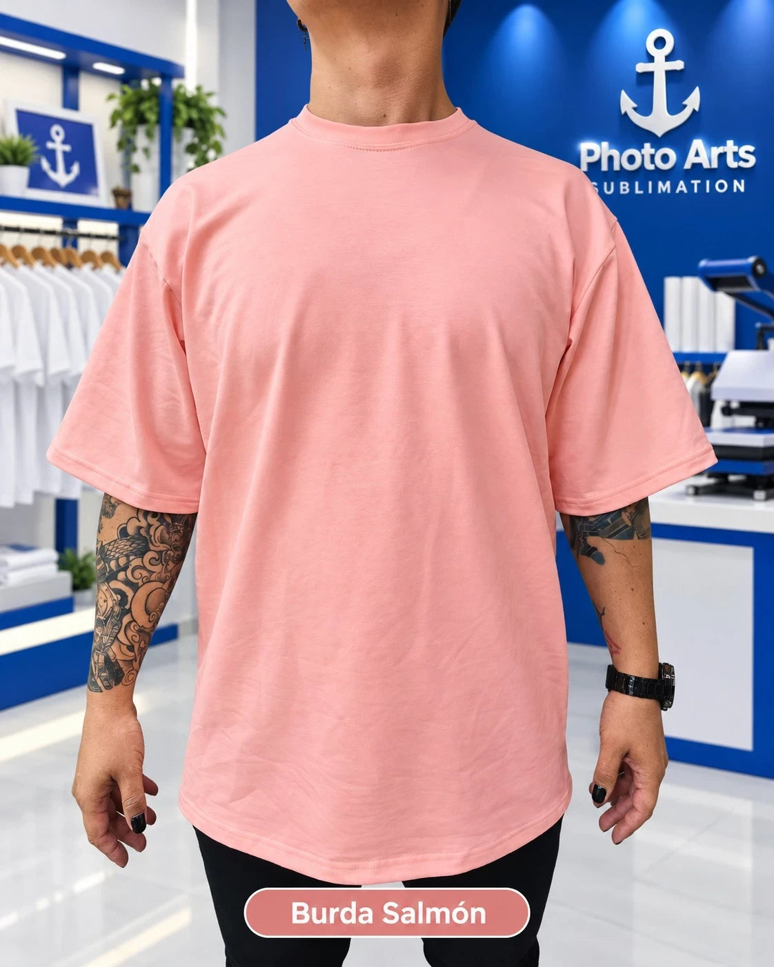 Oversize Burda Salmon