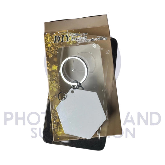 Llavero en Aluminio Sublimable Doble Cara