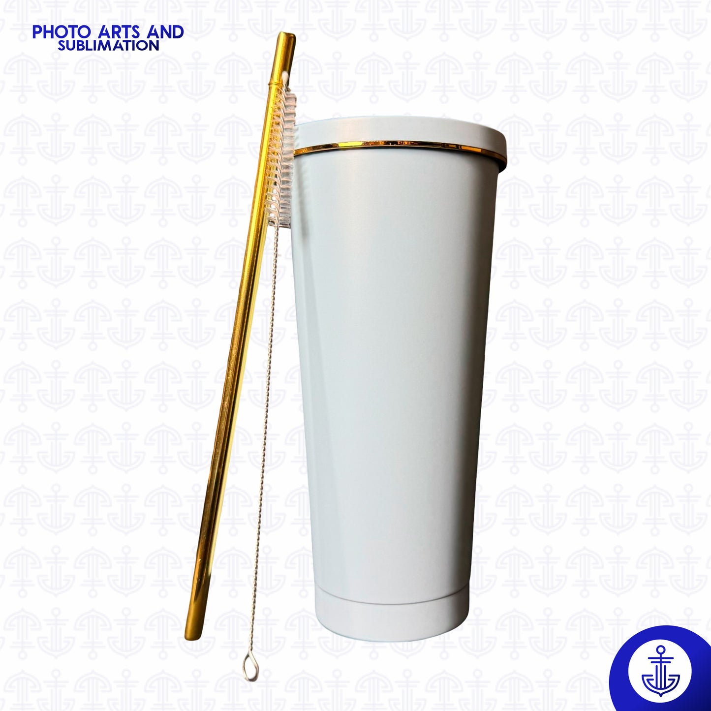 Vaso Malteada Metálico Grande