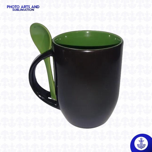 Mug Mágico Cónico con Cuchara
