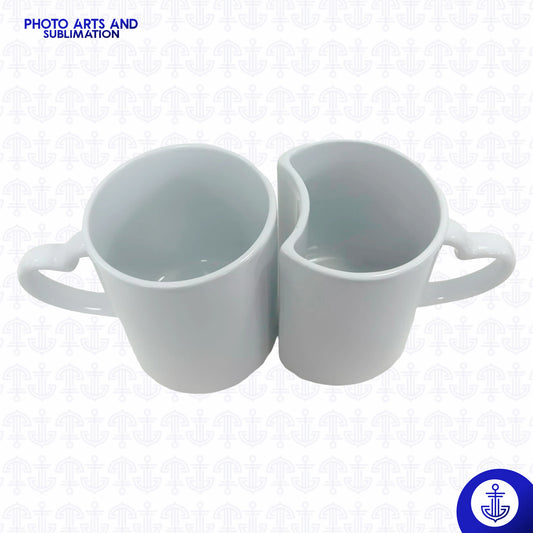Mug Pareja Blanco con Caja