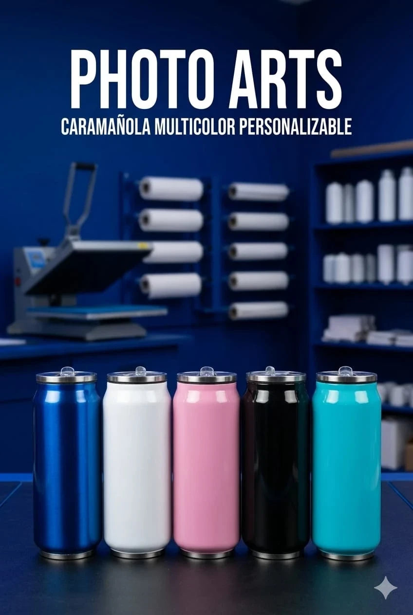 Caramañola Multicolor Personalizable