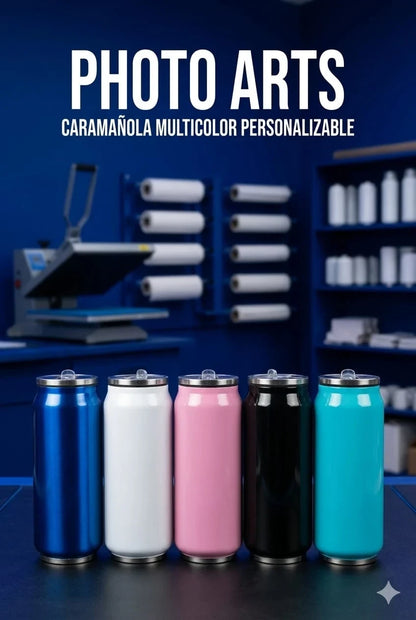 Caramañola Multicolor Personalizable