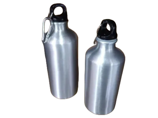 Caramañola Tradicional Plateada Sublimable 600 ml