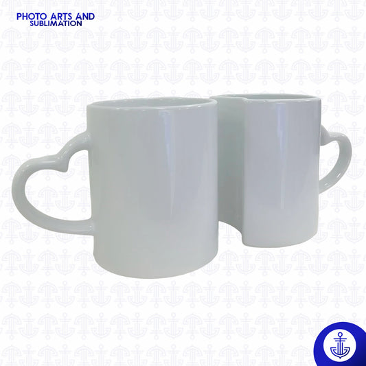 Mug Pareja Blanco con Caja