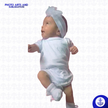 Mameluco Blanco para Bebé