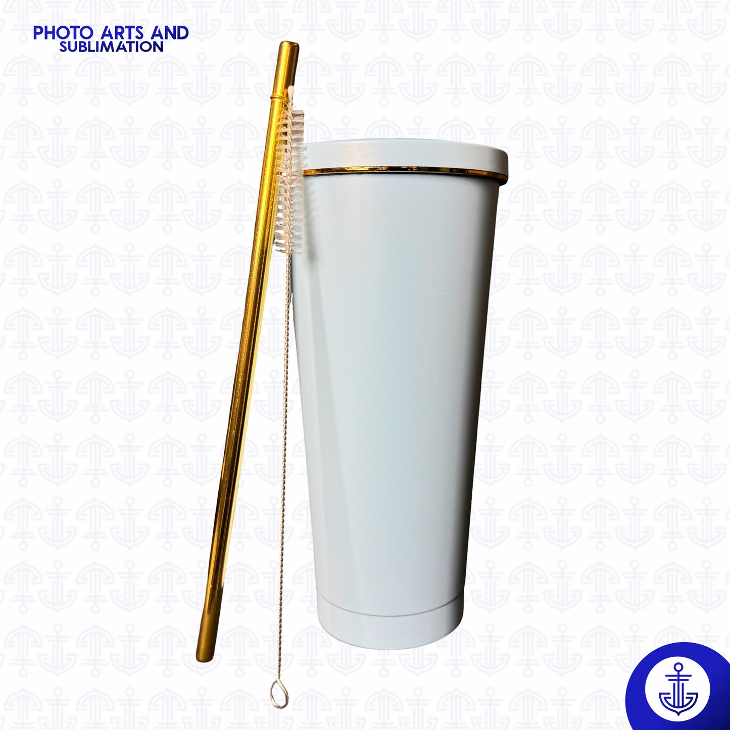 Vaso Malteada Metálico Grande