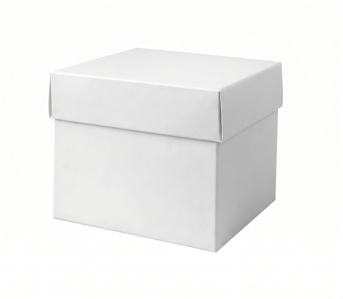Caja Dos Piezas Blanca Cuadrada Sublimable