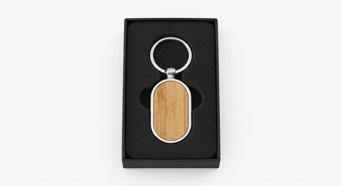 Llavero Metal Madera Personalizable