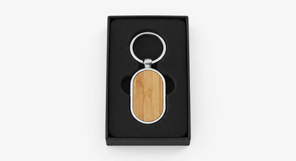 Llavero Metal Madera Personalizable