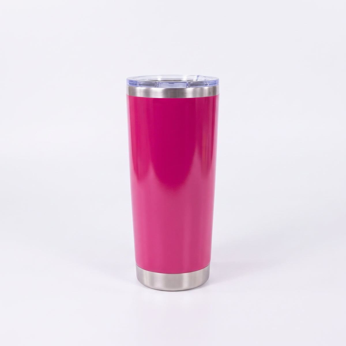 Vaso Termico Conico Pastel Tapa Transparente