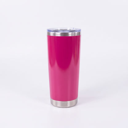 Vaso Termico Conico Pastel Tapa Transparente