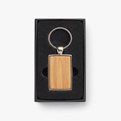Llavero Metal Madera Personalizable
