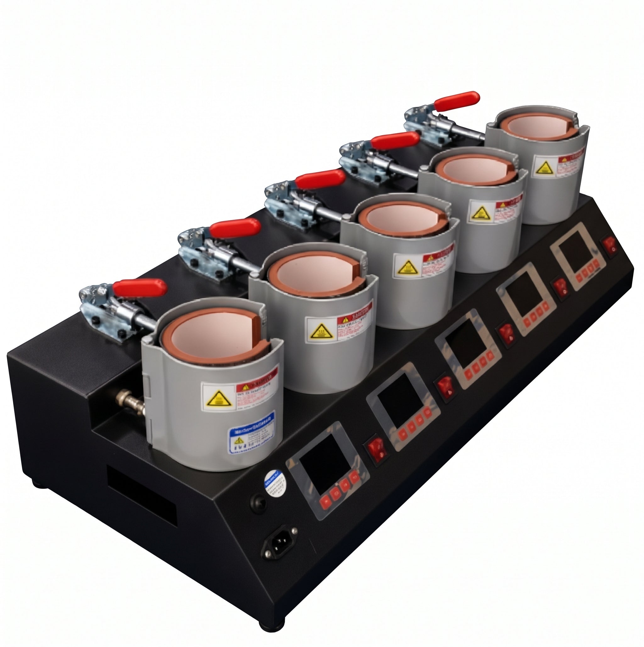 Termofijadora para 5 Mugs Simultáneos