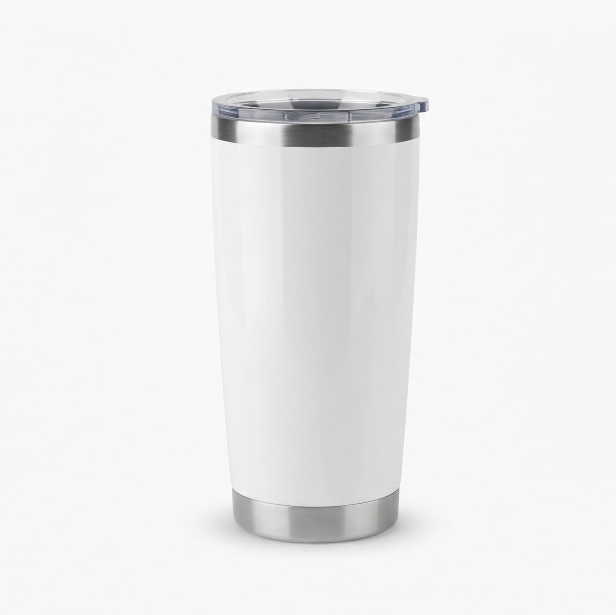 Vaso Termico Conico Pastel Tapa Transparente