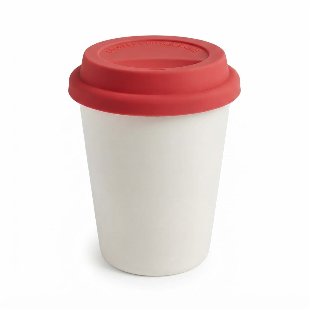 Vaso Ceramica Starbucks Tapa Silicona