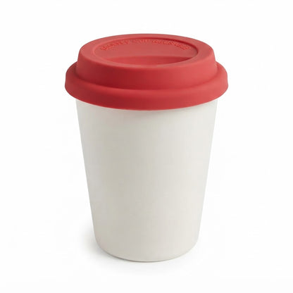 Vaso Ceramica Starbucks Tapa Silicona