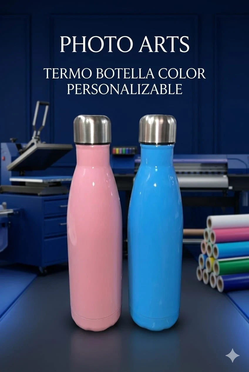 Termo Botella Brillante