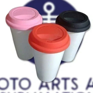 Vaso Ceramica Starbucks Tapa Silicona