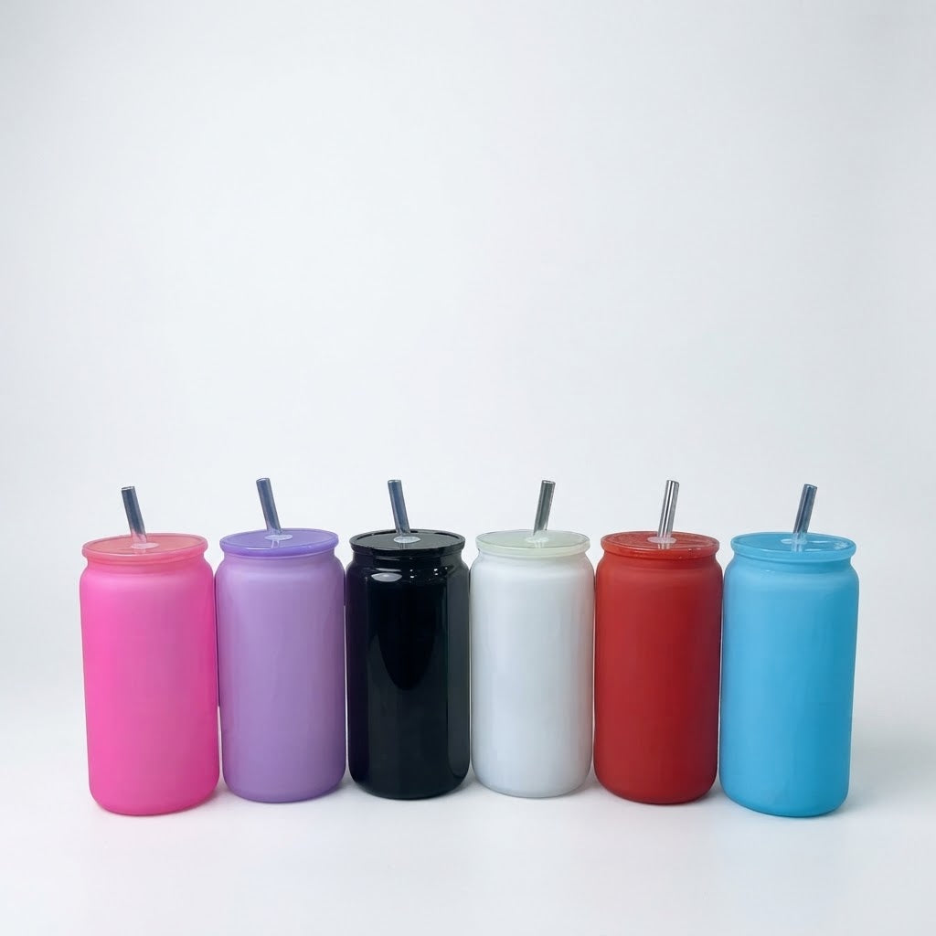 Botilo En Vidrio Colores