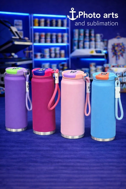 Termo Personalizable 500ml Colores Con Llavero