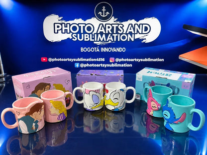 Mug Pareja Disney