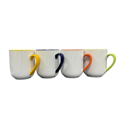 Mini mug conico fondo color