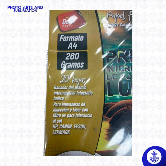 Papel Fotográfico Luxury RC