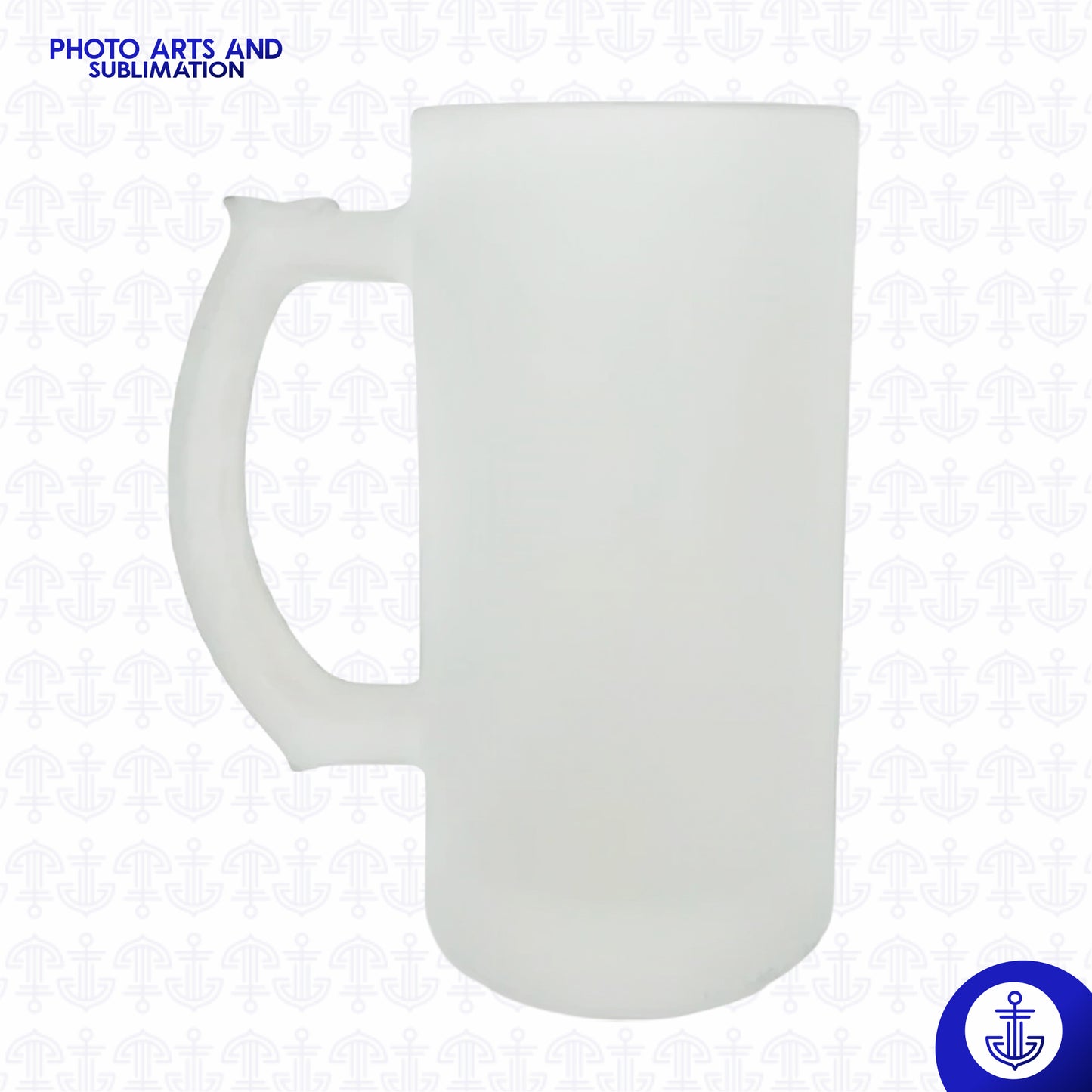 Mug Cervecero Opalizado Blanco