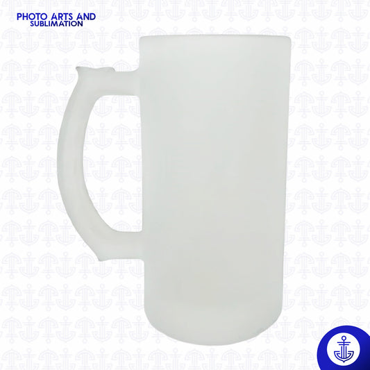 Mug Cervecero Opalizado Blanco
