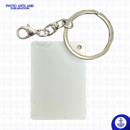 Llavero en Aluminio Sublimable Doble Cara