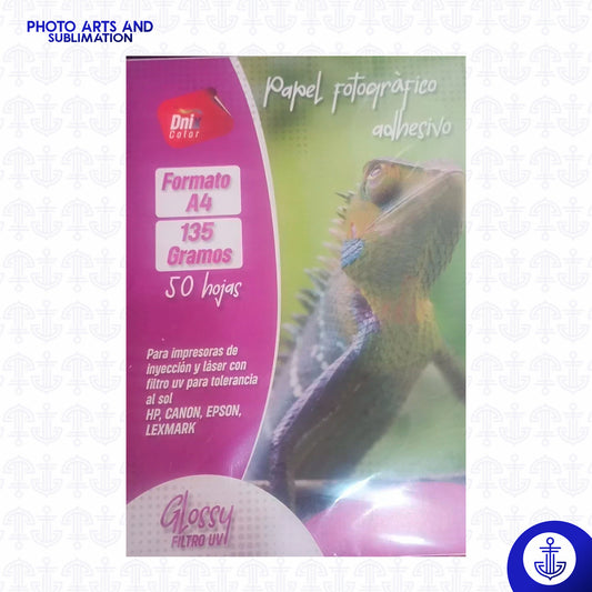 Papel Fotográfico Adhesivo 135g