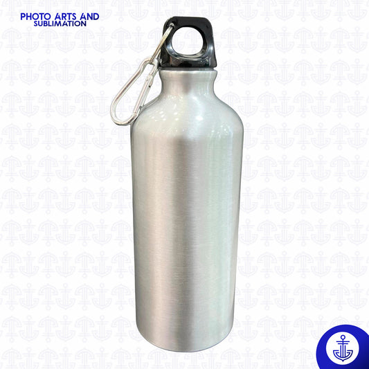 Caramañola Tradicional Plateada Sublimable 600 ml