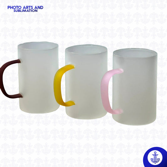 Mug Opalizado 9 oz con Oreja de Color