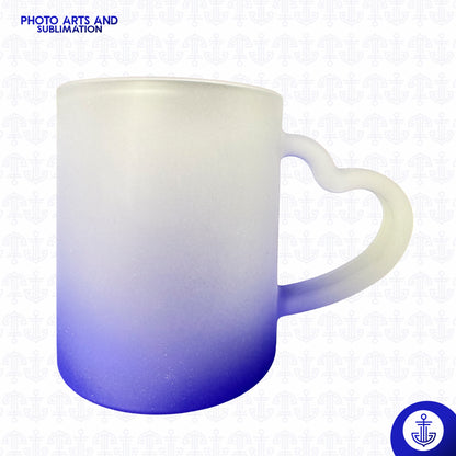 Mug Opalizado con Oreja Corazón