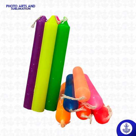 Velas Pequeñas Navideñas Personalizables