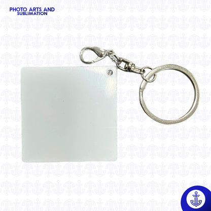 Llavero en Aluminio Sublimable Doble Cara